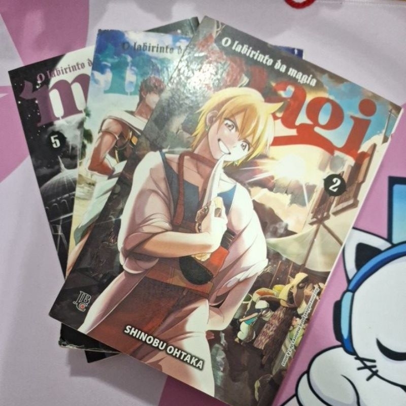 Magi - Shinobu Ohtaka (valumes diversos, usados) | Shopee Brasil