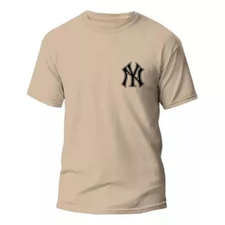 Camisa básica camiseta T-shirt masculina feminina personalizada NY New York Nova Era algodão 30.1 Premium unissex