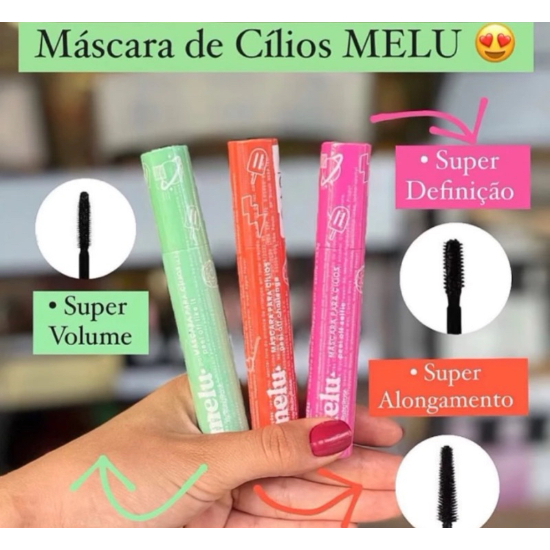 Máscara para Cílios Peel OFF Melu Ruby Rose Selfie Like it e Challenge ...