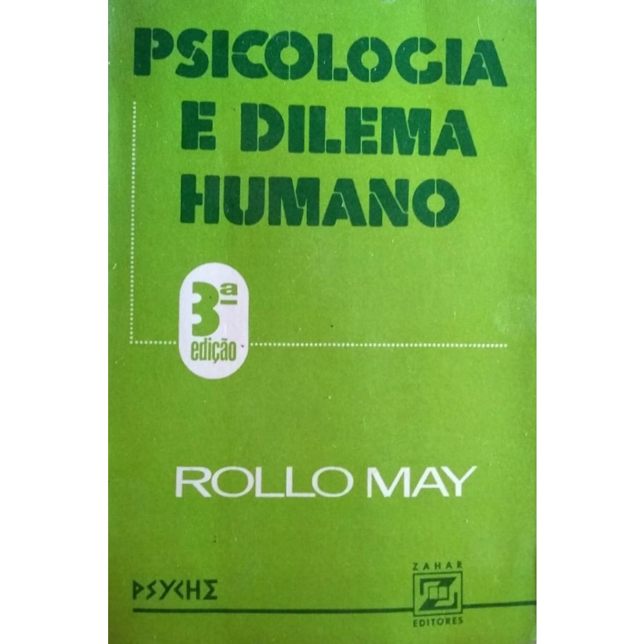 Rollo May - Psicologia e dilema humano | Shopee Brasil