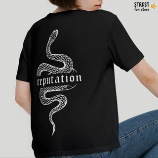 Camiseta Taylor Swift REPUTATION 100% Algodão Taylor's Version Pop 2024