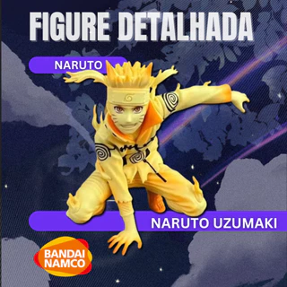Boneco Naruto Shippuden Kurama Version action figure Anime Naruto Uzumaki PVC Colecionável 10cm