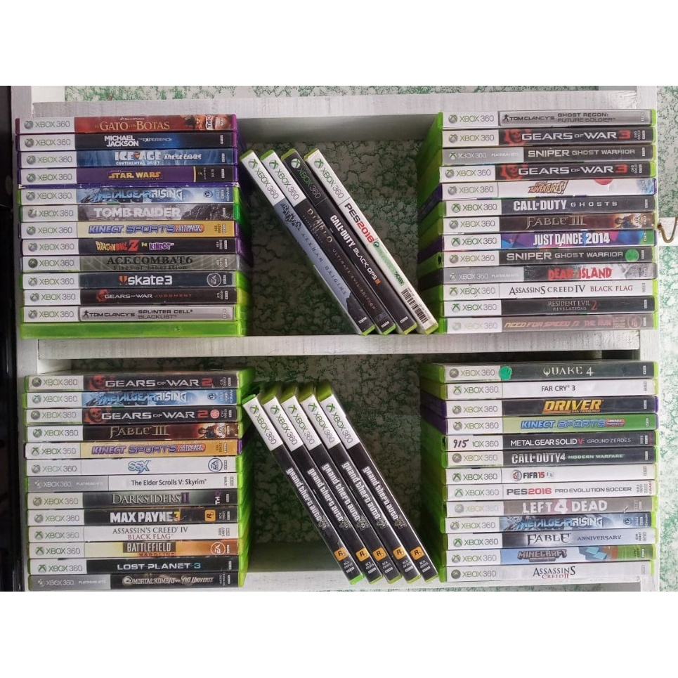 Jogos XBOX 360 - Original - Semi-Novos - Envio Imediato Infantis