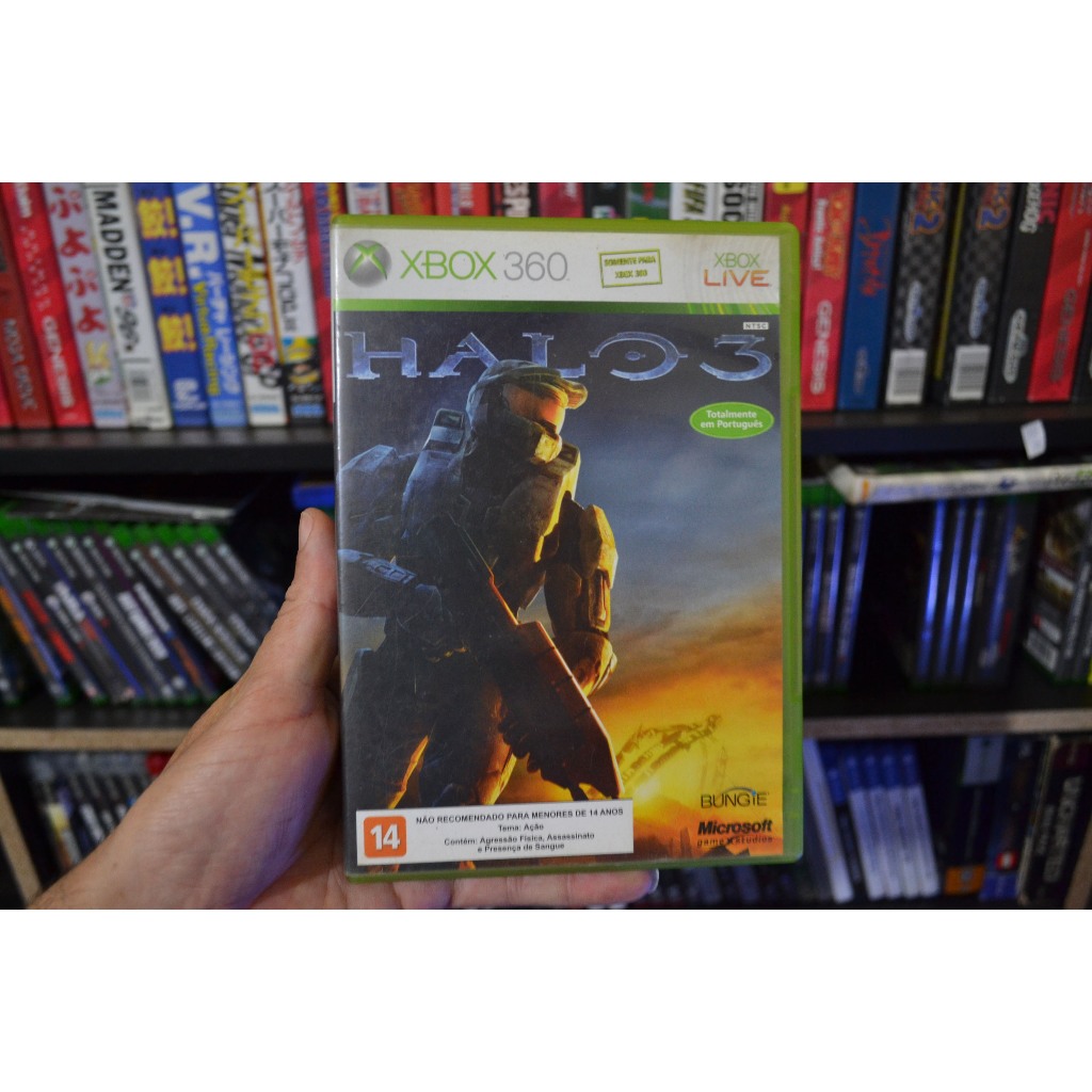 Halo 3 Xbox 360 Original Mídia Física