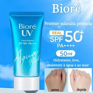 Protetor Solar Facial Biore 50g Protetor Solar Rico Em Águatoque Seco Protetor Solar Hidratante Spf50+++pa+++