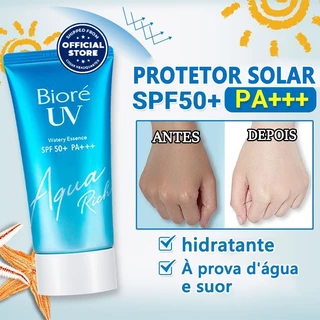 Protetor Solar Bioré Uv Aqua Rich Watery Essence Spf50+++PA+++(50g)