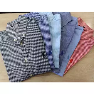 Camisa Silm Manga Curta Algodão Misto-Masculina