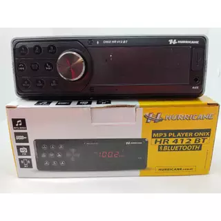Som Automotivo Hurricane Hr 412 Bt Com Usb E Bluetooth