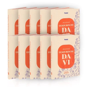 Kit 10 Devocional | Tesouros De Davi | Por Do Sol