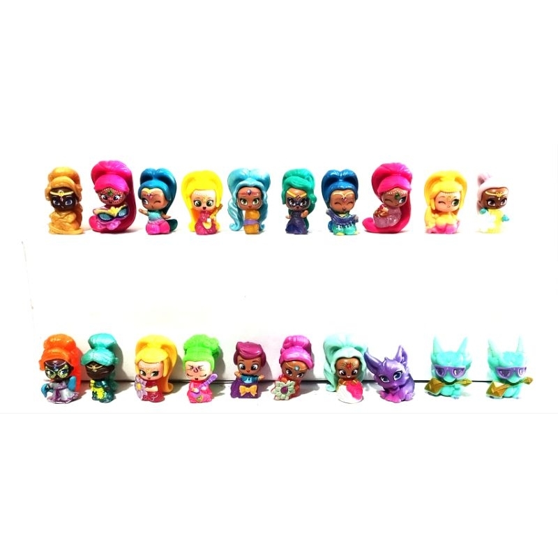 Miniaturas Teenie Genies Shimmer and Shine Nickelodeon Fisher