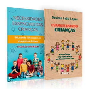 Kit 2 livros: Primeiros Passos na Fé: Evangelizando e Discipulando Crianças