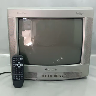 Monitor Tv Mitsubishi Tubo 14" antiga (funciona)