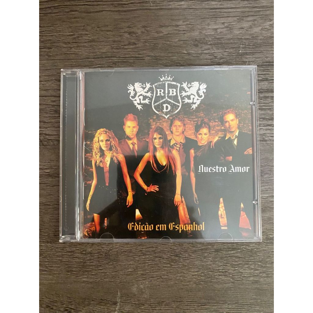 CD RBD nuestro amor Rebelde original | Shopee Brasil