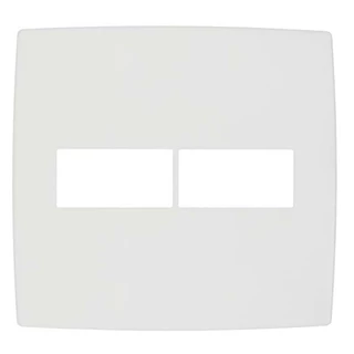 Espelho Placa 1+1 Posto Horizontal 4x4 Branca Pial Plus em Oferta na Shopee