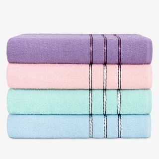 Kit 4 Toalha De Banho Gigante Felpuda 100% Algodão Grossa Ótima Absorção Madrid
