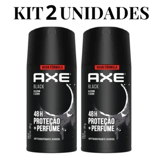 Kit 2 unidades Desodorante Aerossol Black Axe 150ml