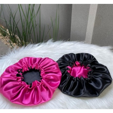 Touca de Cetim Antifrizz -com regulador