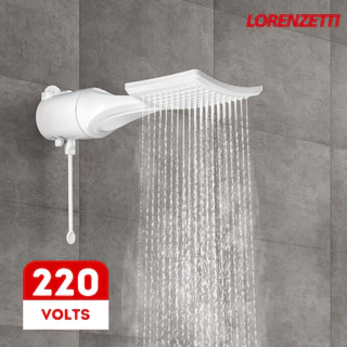 Chuveiro Ducha Eletrônica Loren Shower Ultra Lorenzetti 220v 6800w Branco