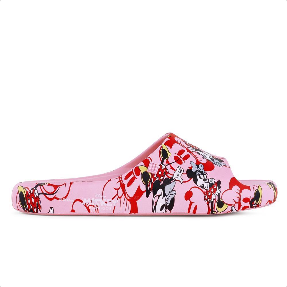 Chinelo Slide Melissa Free Print Mickey and Friends Feminino