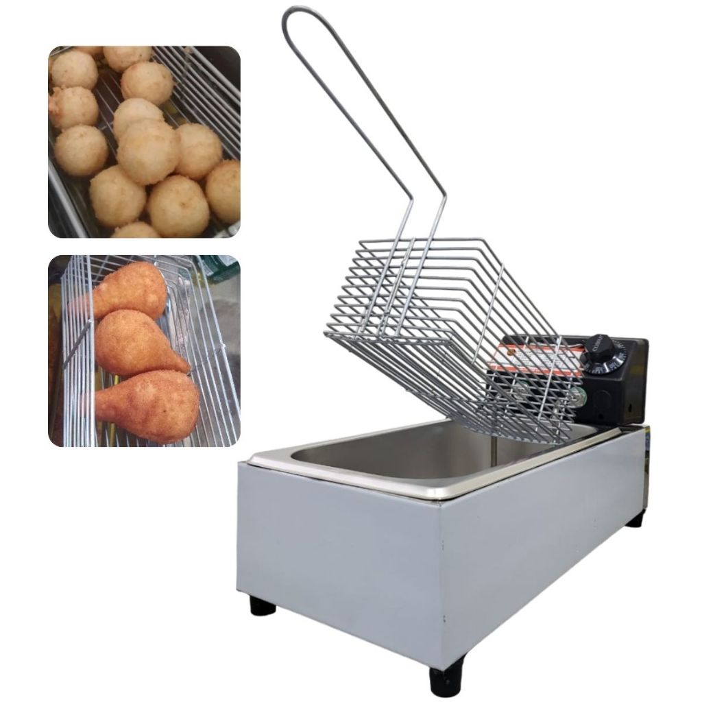 Fritadeira Elétrica Profissional Cuba 3,5l Para Salgados | Shopee Brasil