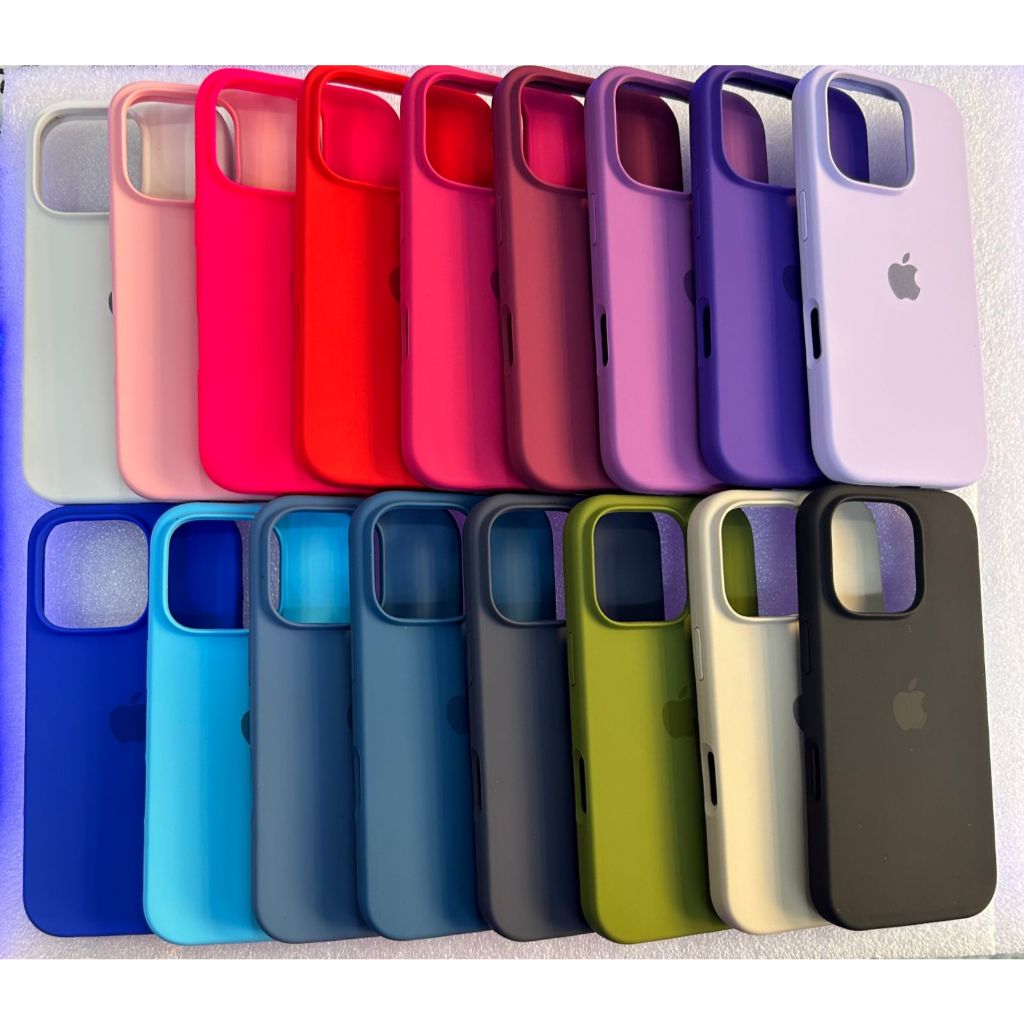 Capinha Case Silicone Aveludada Câmera Aberta Compatível Para iPhone 16 PRO