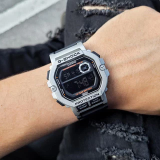 Relógio Masculino Shock Ws 1400h Esportivo Cinza Digital Prova d'água Watch Premium