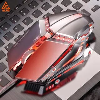 MOUSE GAMER 7200DPI COM LED E CHIP DE JOGOS DE ALTA PRECISÃO