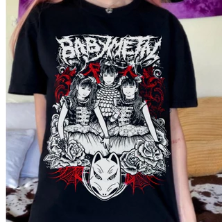 Camiseta ALGODÃO preta BABYMETAL Show
