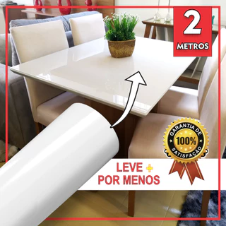 300x120 cm Adesivo Branco Laca Laquear Mesa Vidros Eletrodomesticos Decoração