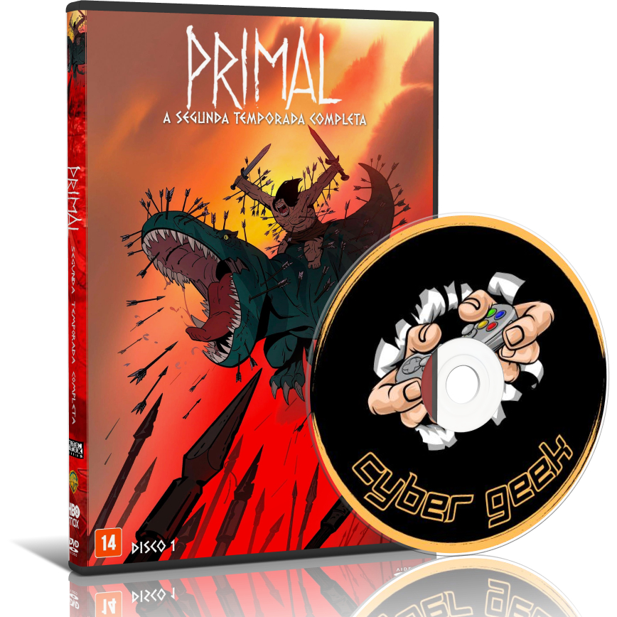SÉRIE ANIMADA - PRIMAL 2º TEMPORADA (DVD AUTORADO) | Shopee Brasil