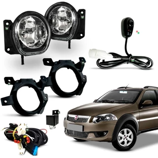 Kit Farol Auxiliar Milha Strada Trekking 2012 A 2023 2024