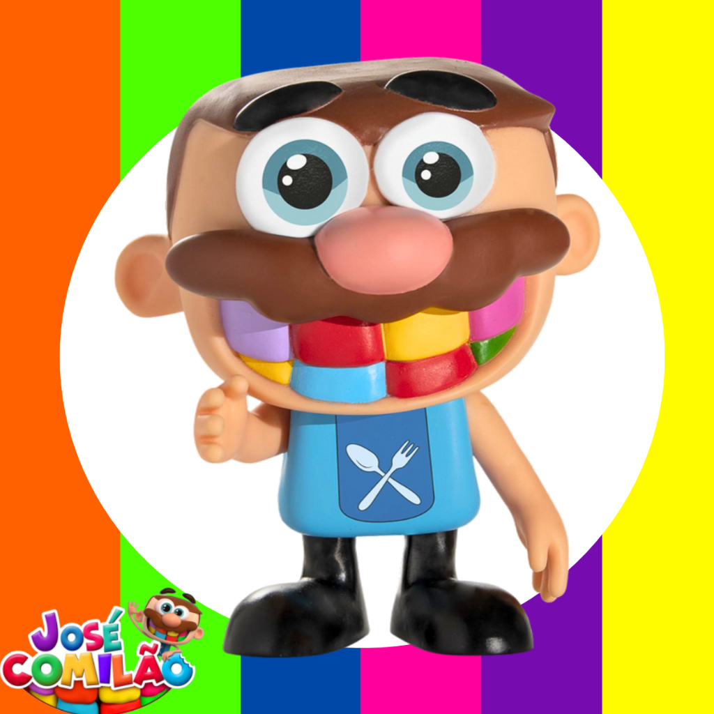 MEP Boneco JOSÉ COMILÃO 18cm Original Brincar ou Colecionar NÃO fala Zé ...