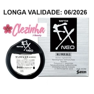 Colírio Japonês Sante Fx Neo 12ml - Original Made In Japan