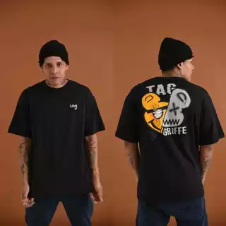 Camisa Oversized Camiseta Larga Streetwear Oversize #018