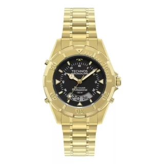 Relogio Technos Masculino Skydiver T20557S/45P Dourado