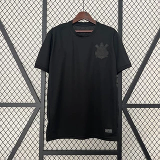 Camisa Lançamento Corin thians All Black - Preta - Blackout - (Envio imediato)