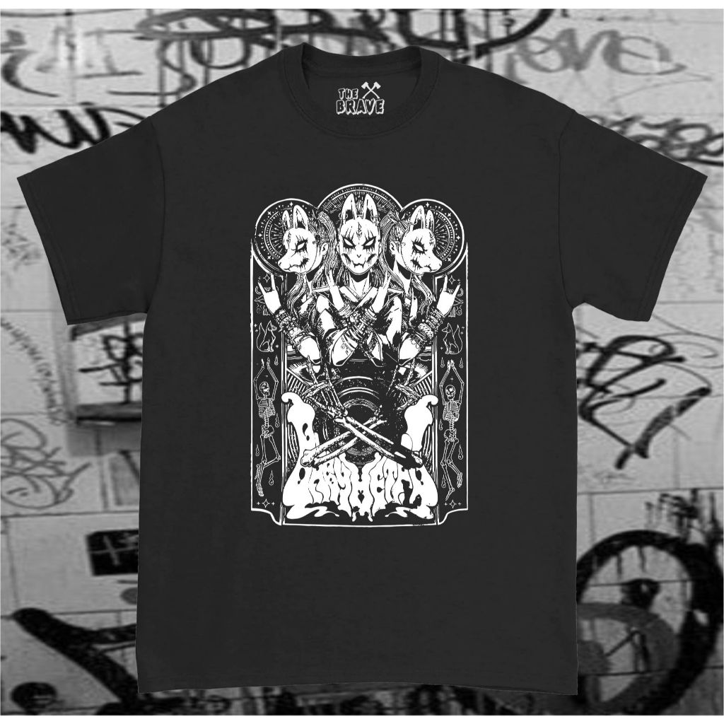 CAMISETA BABYMETAL 3 BANDA DE ROCK THE BRAVE