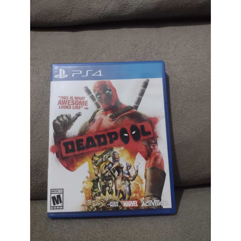 Deadpool PS4 Mídia Bem Conservada Raríssima