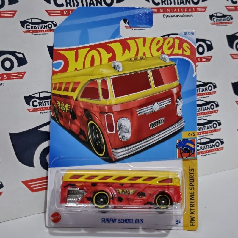 Surfin School Bus Hw Xtreme Sports 4/5 Hot Wheels 2024 Lote M