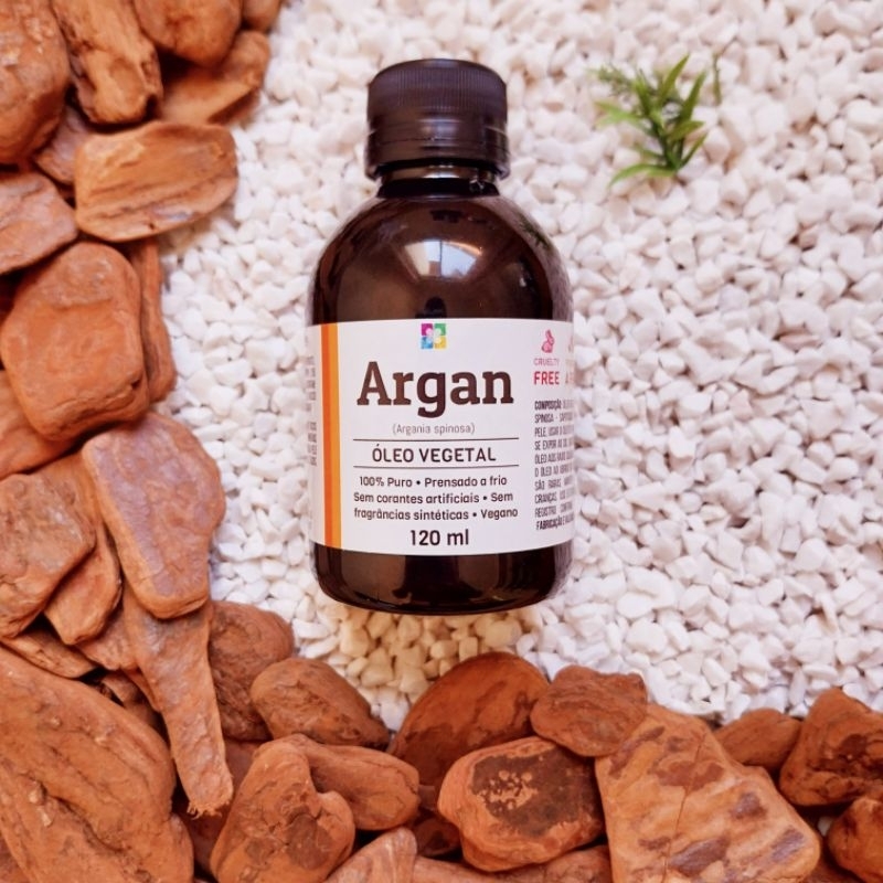 Óleo Vegetal de Argan - 100% Puro - Prensado a frio | Shopee Brasil