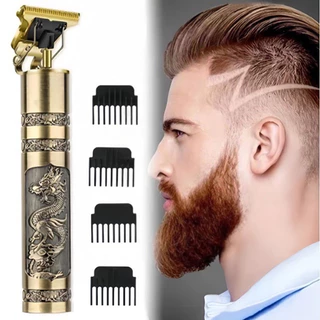 Maquina de Barbear cortar cabelo Aparador Profissional barbeador acabamento Sem Fio Portátil em Oferta na Shopee