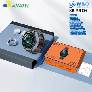 SMARTWTACH X5 PRO+ Relógio Inteligente Para Esportes Ao Ar Livre Chamada Bluetooth IP68 À Prova D'água smartwatch Militar Para Android IOS