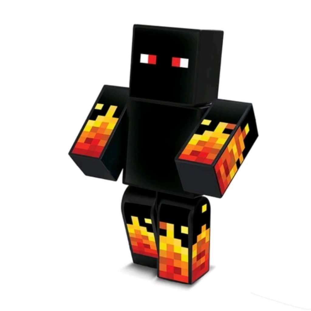 Boneco Minecraft Athos 25cm Youtuber Articulado Gamer Skin Stremears ...