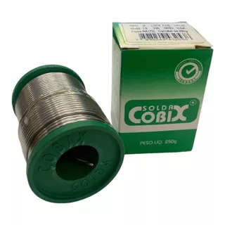 Solda Estanho Cobix verde 40x60 1.5mm 250g