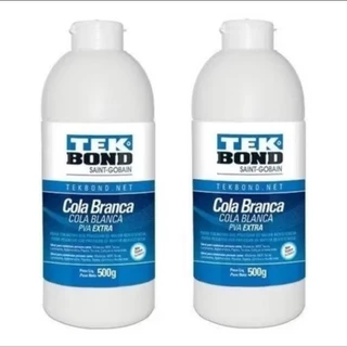 2 Cola Branca Pva TekBond 500ml Construção/Argamassa