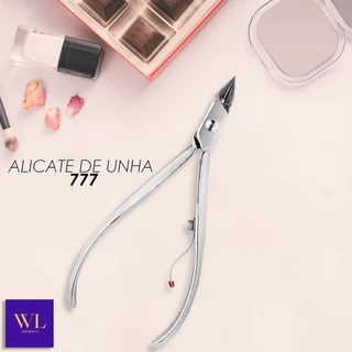 Kit 3 Alicate de Unha 777 Profissional Manicure Cutícula Original Aço Inox Premium Mey