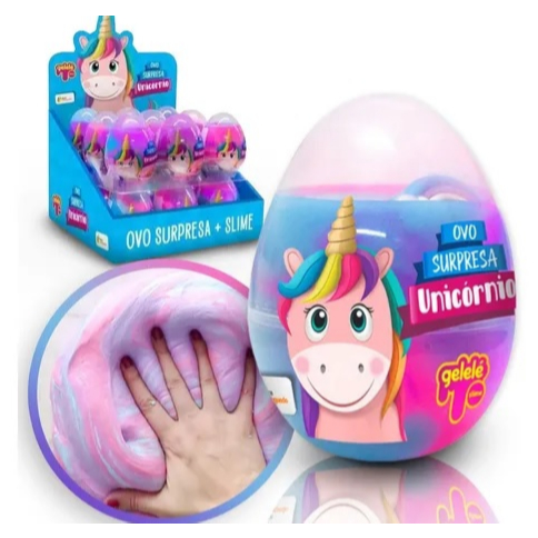 Ovo Surpresa Gelelé Unicórnio - DOCE BRINQUEDO