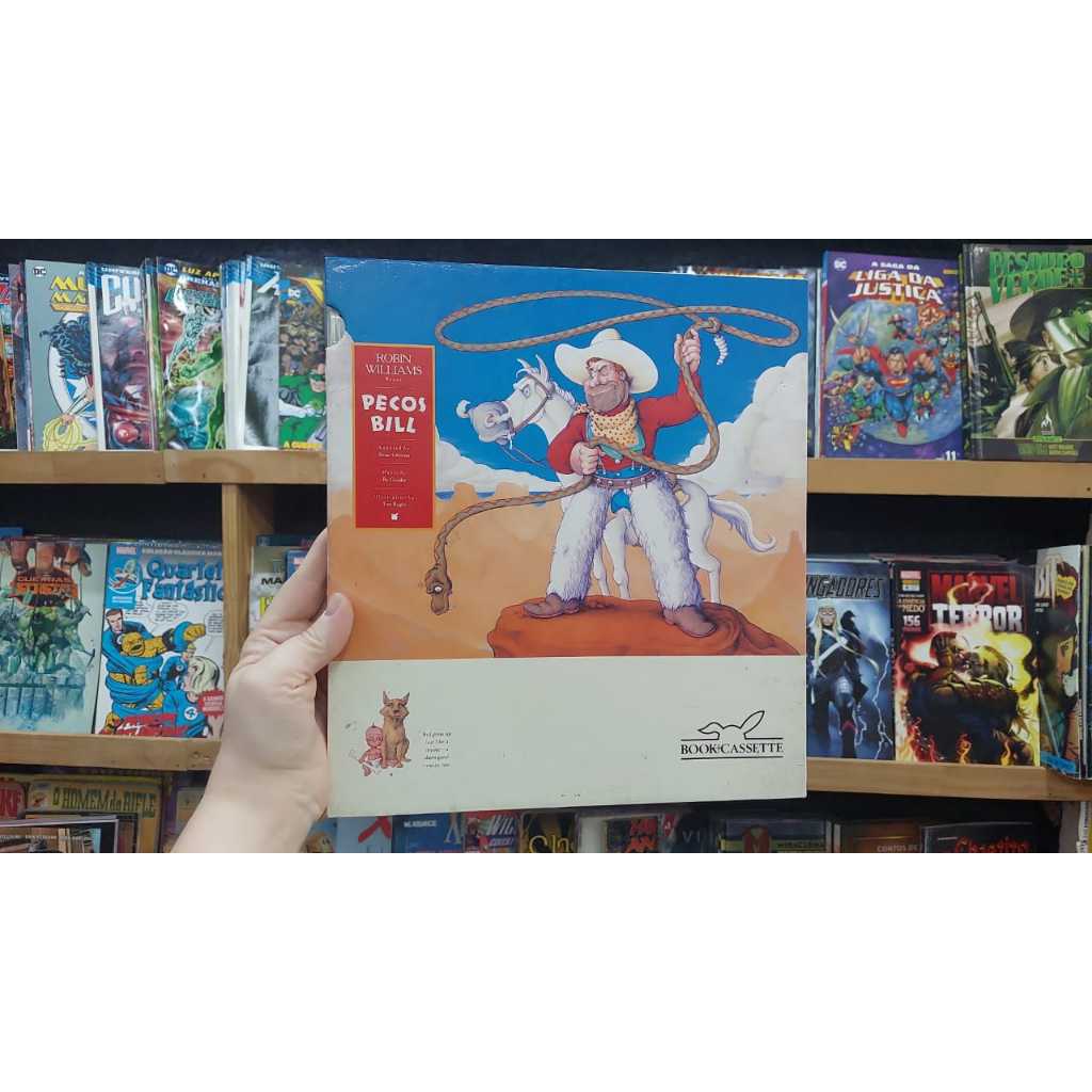 Pecos Bill (Livro Capa Dura + Fita Cassette) - Narracao de Robin ...