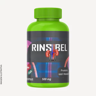 Rins Bel 60 Cápsulas de 500 mg (pedra nos rins)