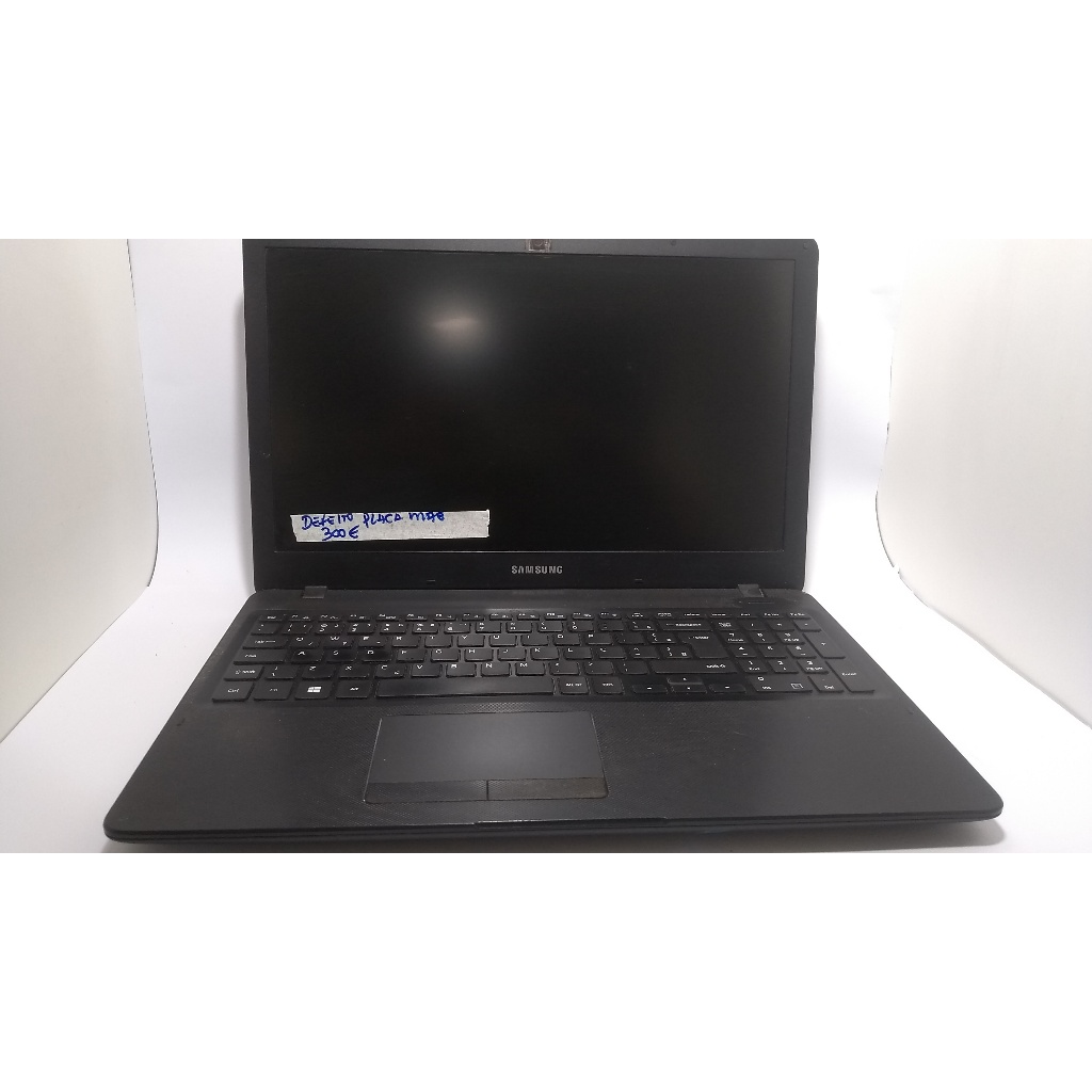 tela e placa ruins Notebook Samsung Np300e5k Com Defeito Leia Envio ...